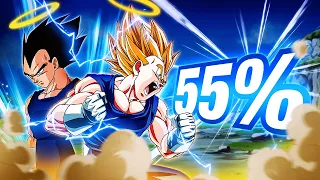 HOW GOOD IS LR SUPER SAIYAN 2 ANGEL VEGETA WITHOUT DUPES? (DBZ: Dokkan Battle)