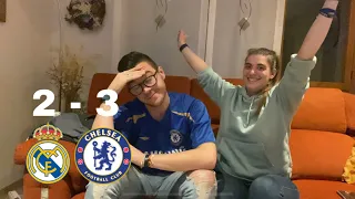 REACCIONES DE HINCHAS Real Madrid vs Chelsea 2-3