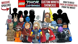 LEGO THOR: LOVE AND THUNDER Custom Minifigure Showcase