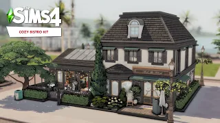 The Green Leaf Bistro 🍽️ | The Sims 4 Cozy Bistro Speed Build (No CC)
