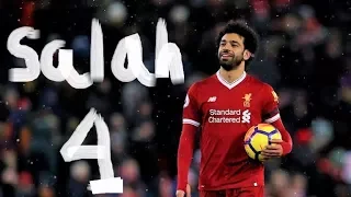 Mohamed Salah all 4 Goals Against Watford (Liverpool vs Watford 2018)