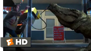 Lake Placid 3 (2010) - Crocodile vs. Gas Station Scene (10/10) | Movieclips