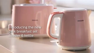 Introducing The New Pink Breakfast Set | Toaster & Kettle