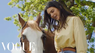 Kendall's Horse Arizona is Ready For His Closeup