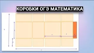 КАК РЕШАТЬ КОРОБКИ В ОГЭ ПО МАТЕМАТИКЕ? ПОЛНЫЙ РАЗБОР ЗАДАНИЯ.