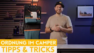 Schluss mit Unordnung im Camper | Tipps und Tricks für Ordnung in deinem Van