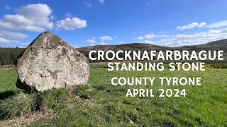CROCKNAFARBRAGUE STANDING STONE - County Tyrone - April 2024