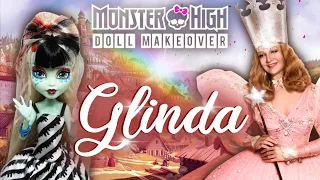 Making GLINDA THE GOOD WITCH DOLL / THE WIZZARD OF OZ / Monster High Doll Repaint by Poppen Atelier