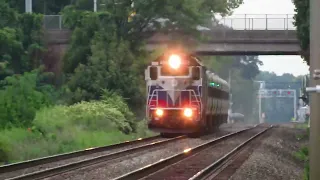 NJ Transit/Metro North: Really Short Railfanning at Radburn (8/28/23).