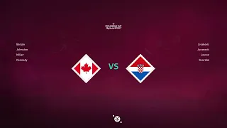 Canada v. Croatia, Group F, World Cup 2022 [FIfa 23 Sim]