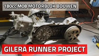 Gilera Runner 180cc MOTOR BLOK bouwen 🔥