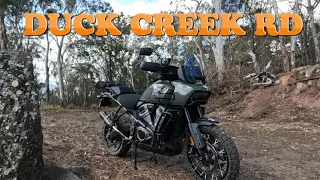 Harley Pan America Off Road track up Duck Creek Rd big adventure bike off road!