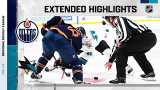 Edmonton Oilers vs San Jose Sharks Feb 14, 2022 HIGHLIGHTS