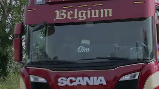 Négoce de gravier et transport céréalier en Belgique
