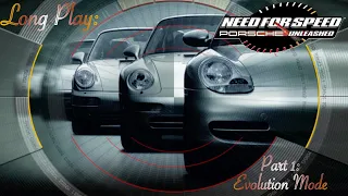 Long Play (Retro): NFS Porsche Unleashed PC (4K) - Part 1 - Evolution Mode