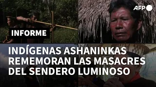 En la Amazonía peruana, indígenas ashaninkas rememoran la crueldad de la guerrilla | AFP