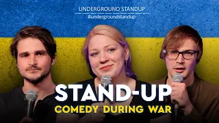 Stand Up Comedy in Wartime Ukraine І Kochegura, Kachura, Polishchuk I Underground Stand Up