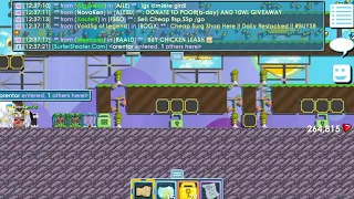 Back After a While / Hacking rich accounts! GROWTOPIA