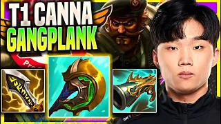 CANNA BRINGS BACK GANGPLANK WITH NEW ITEMS! - T1 Canna Plays Gangplank Top vs Renekton! | Season 11