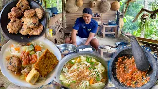 SAYUR SOP PERKEDEL + TAHU TEMPE DAN SAMBEL MENU SEDERHANA TAPI NIKMAT🤤 ||PEDESNYA NAMPOL‼️||