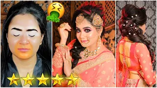 I Went to The BEST Reviewed *Bridal* Makeup Artist in India 🤯 | Kolkata | Nilanjana Dhar