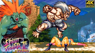 Super Street Fighter II Turbo - Blanka (Arcade / 1994) 4K 60FPS