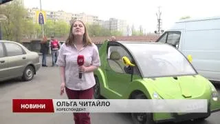 Київський пенсіонер власноруч створює електромобілі