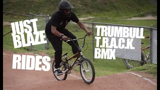 Just Blaze Rides Trumbull BMX Track