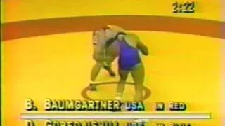 david gobedjishvili vs bruce baumgartner 1988 olimpic final