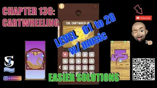 Dig This! COMBO 136-01 to 136-20 CARTWHEELING CHAPTER Walkthrough Solution