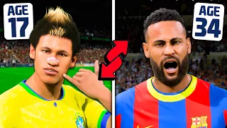 I Put Neymar's Career in Reverse