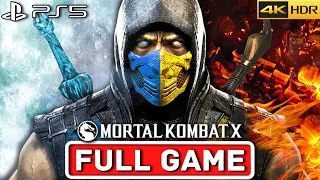 MORTAL KOMBAT X Gameplay Walkthrough - FULL GAME [PS5 4K 60FPS] No Commentary