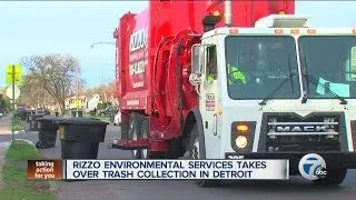 Trash privatization begins in Detroit