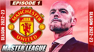 PES 2018™ LIVE STREAM! Manchester United 2022-23 Master League Gameplay! Episode 1