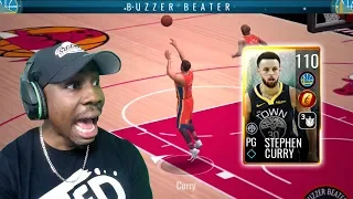 110 OVR GOLDEN TICKET CURRY SHOOTING FULL COURT 3! NBA Live Mobile 19 Season 3 Ep. 149