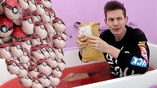 EXTREME POKEMON BATH BOMB EXPERIMENT