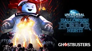 Ghostbusters maze at Halloween Horror Nights 2019, Universal Studios Orlando