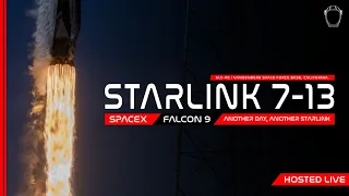 [SCRUBBED] SpaceX Starlink 7-13 Launch