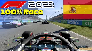 F1 2021 - Let's Make Pérez World Champion #3: 100% Race Spain | PS5