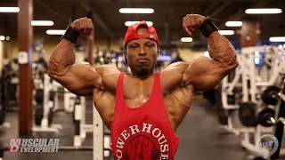 IFBB Pro Shaun "The Giant Killer" Clarida Trains Back 1 Week Out from the 2015 212 Olympia