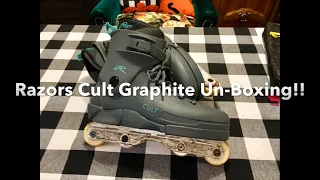 Razors Cult Graphite Un-boxing!! 2020 Aggressive in-line skates