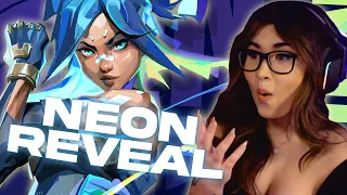 *NEW* VALORANT AGENT NEON (MY REACTION!!) | YourPrincess