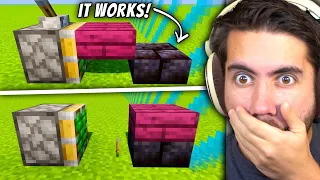 Testing Game Breaking Minecraft Glitches To See If They Work