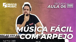 Curso Gratuito de Teclado | Básico I | Aula 06 - Música Notificação Preferida (Arpejo Com 4 Notas)