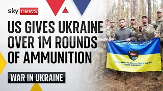 Ukraine war: US donates over 1 million rounds of ammunition