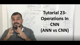 Tutorial 23- Operation Of CNN(CNN vs ANN)