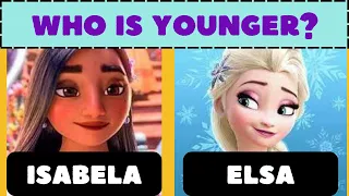 Guess Who's Younger Disney Quiz Edition  Hilarious Disney Quiz