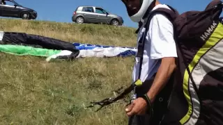 Inflado de Parapente