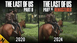 The Last of Us Part II Remastered vs Original | Direct Comparison