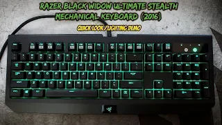 Razer Black Widow Ultimate Stealth - Mechanical Keyboard: Quick Look